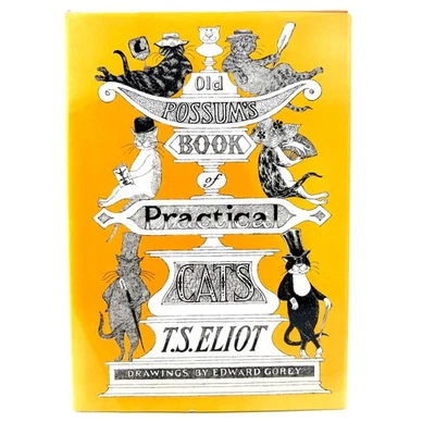 ELIOT, T.S. "Old Possum's Book of Practical Cats" [Harcourt, 1982] Signed - Image 1 of 4