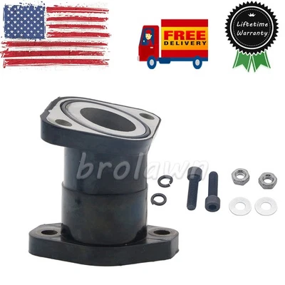 Carburetor Intake Manifold Boot Fit for Yamaha Big Bear 350 Kodiak 400 Moto 4 US - Image 1 of 4