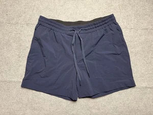 Lululemon pantaloncino uomo XL blu sportivo coulisse licenza per allenarsi senza fodera - Foto 1 di 13