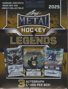 Scatola hobby hockey leggende in metallo foglia 2025 - Foto 1 di 3