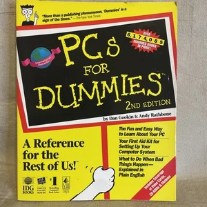 For Dummies Ser.: PCs by Andy Rathbone and Dan Gookin (1994, Trade Paperback) - Bild 1 von 3