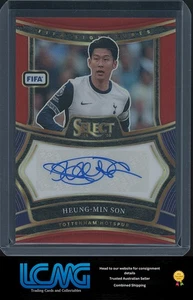 2024-25 Panini Select FIFA #S-HMS Heung-Min Son Signatures Red RAA - Picture 1 of 1