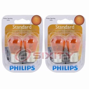 2 pc Philips Front Turn Signal Light Bulbs for GMC C1500 C1500 Suburban jh - Picture 1 of 5