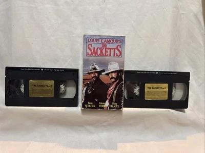 The Sackets Staring Sam Elliott  (VHS, 2-Tape Set) - Image 1 of 4