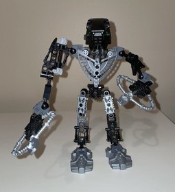 LEGO BIONICLE Toa Whenua Hordika 8738 - 100% Complete 2005 No Box / Instructions