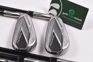 Left Hand Taylormade Stealth Irons / 6-PW / Senior Flex Fujikura Ventus Red 5 - Picture 1 of 7