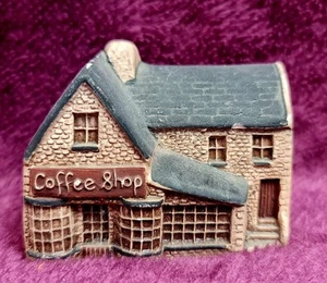 Vintage Philip Laureston Coffee Shop - No 735 Pottery Miniature Village England - Picture 1 of 5