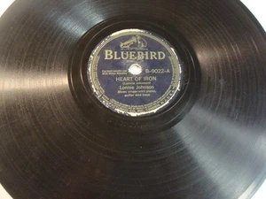 Blues 78 Lonnie Johnson “Heart of Iron” - Picture 1 of 2