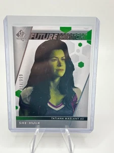 2024 Marvel Studios Series 1 Future Watch /999 FW-5 Tatiana Maslany She-Hulk 14 - Bild 1 von 2