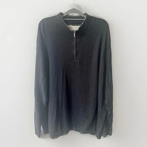 Tommy Bahama Sweatshirt 3XL Cotton, Cashmere 1/4 Zip Sweater - Picture 1 of 5