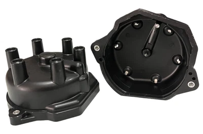 Pair Distributor Cap For Nissan Frontier Pathfinder Quest Mercury Villager JH240 - Image 1 of 4