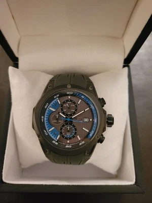 Reloj cronógrafo Daniel Steiger para hombre azul Foto 1 de 4