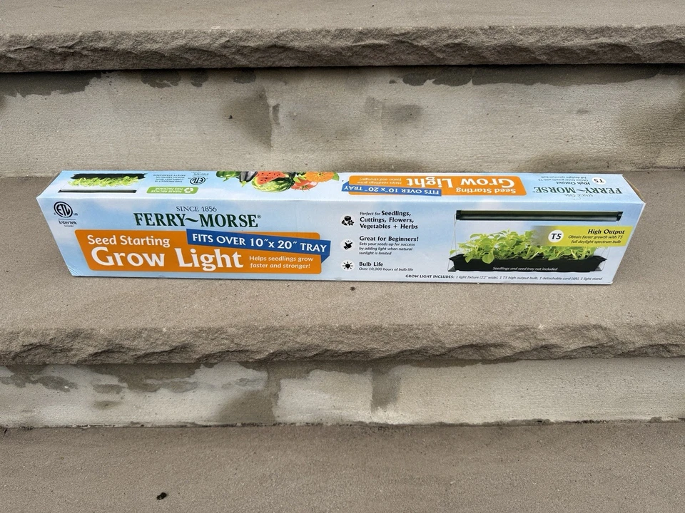 Kit de luz de crecimiento inicial de semillas Ferry Morse T5  Foto 1 de 1