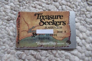 Treasure Bay Hotel Casino Player's Slot Card (Dan) ~ Biloxi, Mississippi - Picture 1 of 2