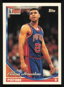 1993-94 Topps #261 Allan Houston RC - Picture 1 of 2