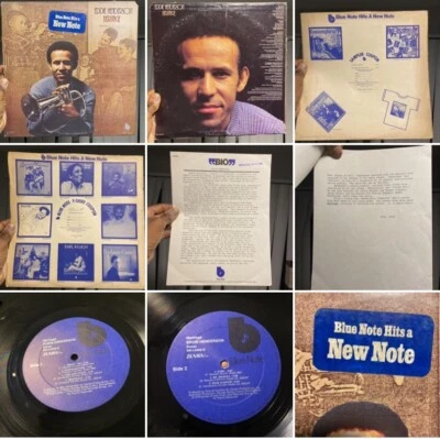 Eddie Henderson Heritage LP Vinyl Blue Note 76 Jazz Funk Hype Sticker Promo Bio - Image 1 of 4