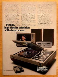 PIONEER LASERDISC—PAUL SIMON—ORIGINAL VINTAGE 1981 MAGAZIN PRINT AD - Bild 1 von 1