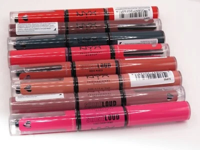 NYX SHINE LOUD HIGH PIGMENT LONG LASTING LIP COLOR & GLOSS 2 IN 1 - CHOOSE SHADE - Image 1 of 4