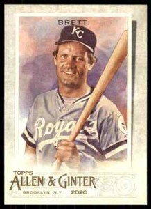 2020 Topps Allen & Ginter George Brett Kansas City Royals #18