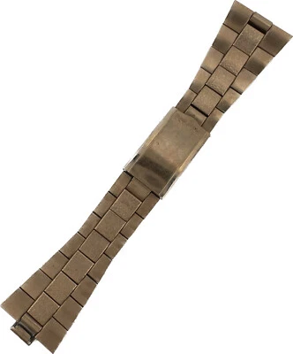 Vintage 17mm Kreisler Men Wristwatch Band Stainless Steel Mesh Milanese f Bulova - Изображение 1 из 4