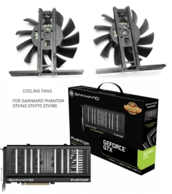 Cooling Fan For Gainward GTX 960 970 980 GTX960 GTX970 Phantom PLA08015S12HH GPU - Image 1 of 4