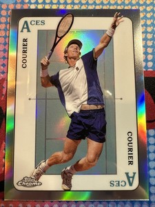 2021 Topps Chrome Tennis Aces Jim Courier #ACE-8