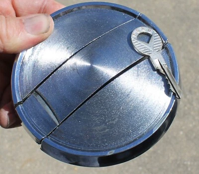 Ford Station Ranch Wagon 1961 puerta trasera cromo manivela de ventana OEM Foto 1 de 4