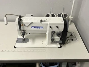 Consew high speed zigzag and straight stich industrial sewing machine 20U - Picture 1 of 4