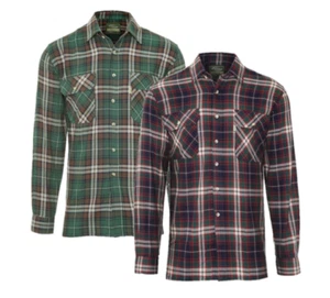 Champion Men's Kempton Shirt 100% Cotton Country Check Hunting Shooting - Picture 1 of 7