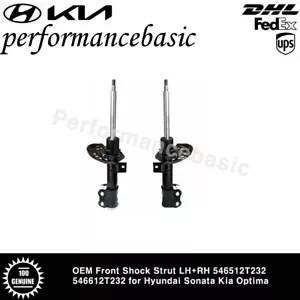 OEM Front Shock Strut LH+RH 546512T232 546612T232 for Hyundai Sonata Kia Optima - Picture 1 of 3