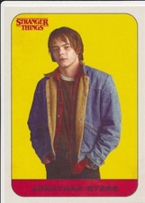 #9 JONATHAN BYERS 2018 Topps Stranger Things Season 1 CHARACTER STICKER