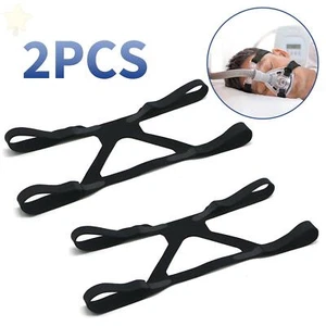 NEW 2x Universal CPAP Mask Headgear Strap For ResMed Mirage,Philips Respironics. - Picture 1 of 13