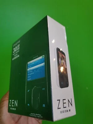 Creative Zen Vision M Audio Video MP3 Media Player w/ AM FM Radio Voice Recorder - Image 1 of 4