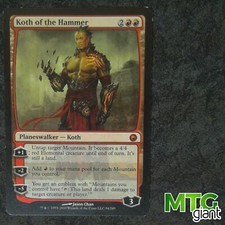 1X Koth of the Hammer- Scars of Mirrodin - *  English, SEE PICTURES * MTG CARD