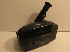 VIDEOCÁMARA Y BATERÍA MITSUBISHI CX7 VHSC VHS-C SIN PROBAR ~ SIN CARGADOR - Imagen 1 de 7
