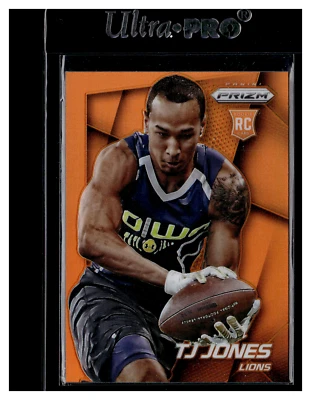 2014 Panini Prizm Orange Prizm #213 TJ Jones - Image 1 of 2