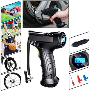 LCD Elektrische Akku Luftpumpe 150 PSI Auto Reifen Druckluft Fahrrad Kompressor - Bild 1 von 6