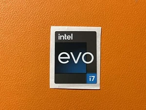 1 PCS Sticker for EVO i7 Logo Decal Case Badge 18mm x 22mm - Afbeelding 1 van 1