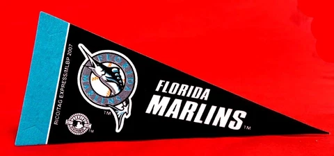 Florida Marlins MLB Baseball Souvenir 2007 Rico Pennant 9" Cover