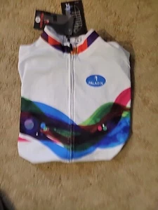 NWT New Paladin Cycling Bike Jersey Shirt White MULTI Color Womens Size XXL - Picture 1 of 6