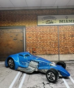 2000 Hot Wheels #120 Hammered Coupe Blue - Picture 1 of 7
