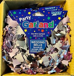 Lot Of 12 Wedding Bells Party Garlands 12 Ft AWESOMENESS!