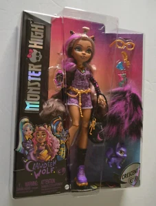 Monster High Doll Clawdeen Wolf Crescent 3G Reboot 2022 - Picture 1 of 8