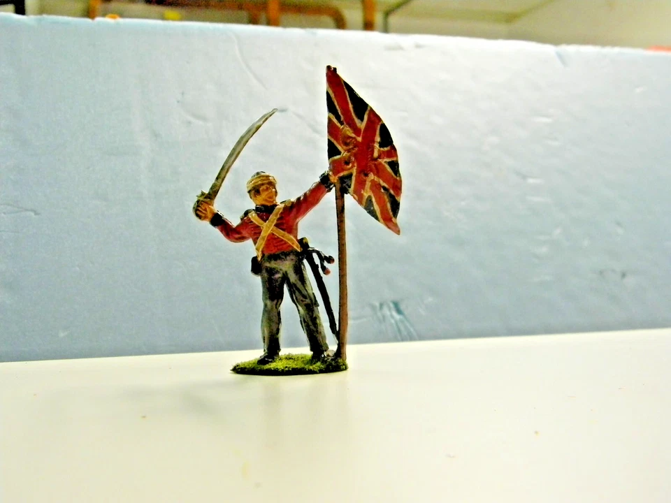 1 British Napoleonic Flagman well painted (April. Listing) - Image 1 of 4