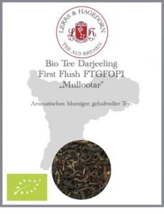 Bio Tee Darjeeling First Flush FTGFOP1 Mullootar 1kg - Bild 1 von 1