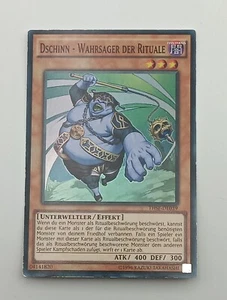 Yu-Gi-Oh! Einzelkarte Dschinn - Wahrsager der Rituale bespielt - Bild 1 von 2