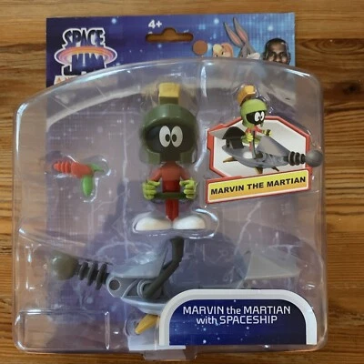 Marvin The Martian Space Jam A New Legacy  With Spaceship Figure New - Image 1 of 4