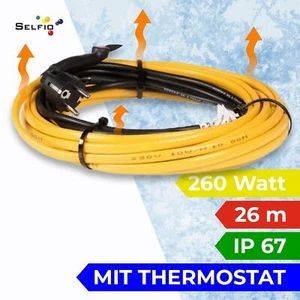 Rohrbegleitheizung 26 m Selbstregulierend Heizkabel Frostschutz Heizleitung - Bild 1 von 4