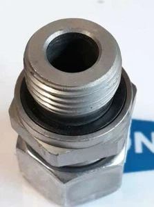 PARKER GE15LRED G 1/2"-15 L M22x1,5 EMB ACOPLAMIENTO RECTO (NUEVO STOCK ANTIGUO) - Imagen 1 de 4