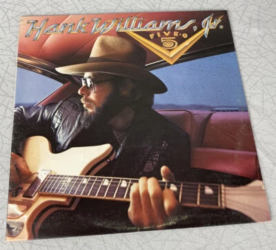 HANK WILLIAMS JR - FIVE O VINYL RECORD (TA-154) - Image 1 of 3